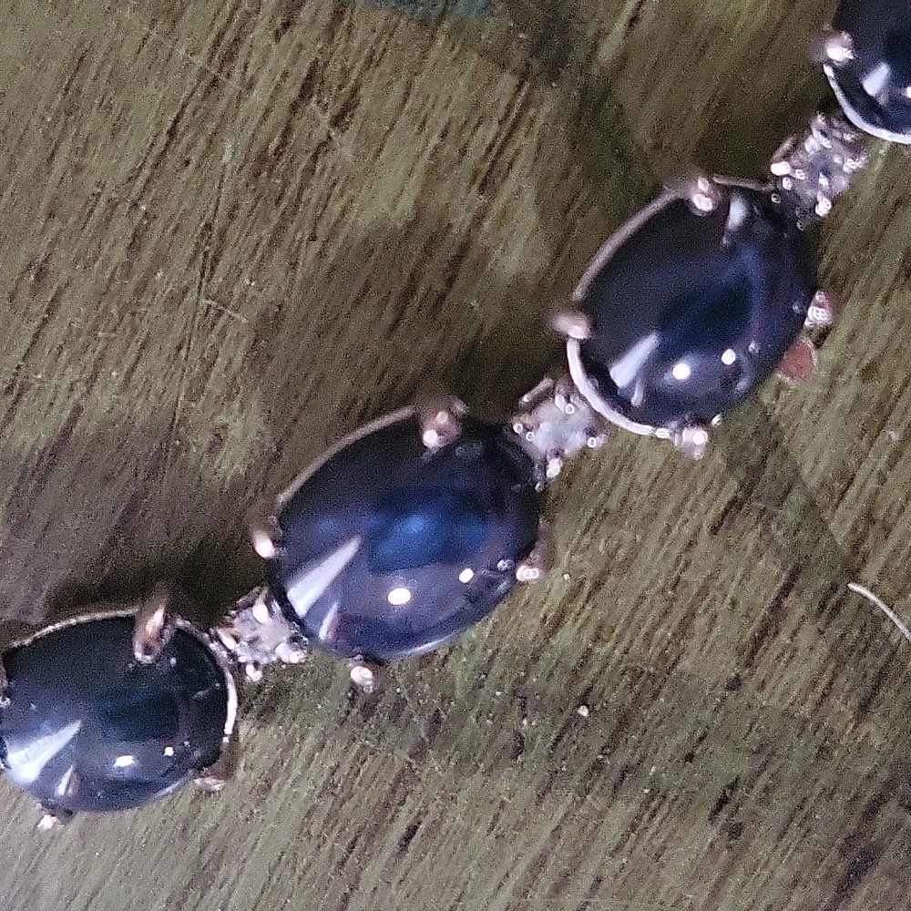 Blue Star Sapphire Set - Picture 6 of 7